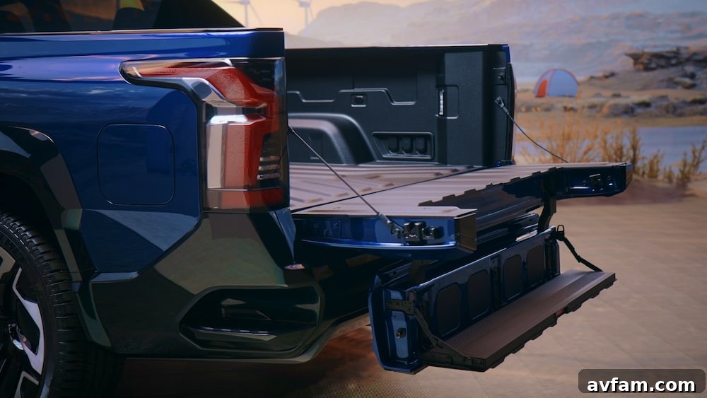 2024 Silverado EV RST Multi-Flex Midgate configurations
