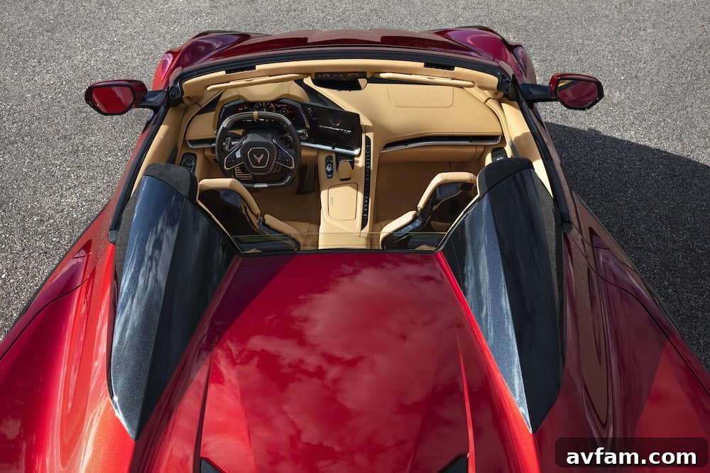 Close-up of the rear wheel and fender of the 2023 Corvette Z06, showing the wide track.