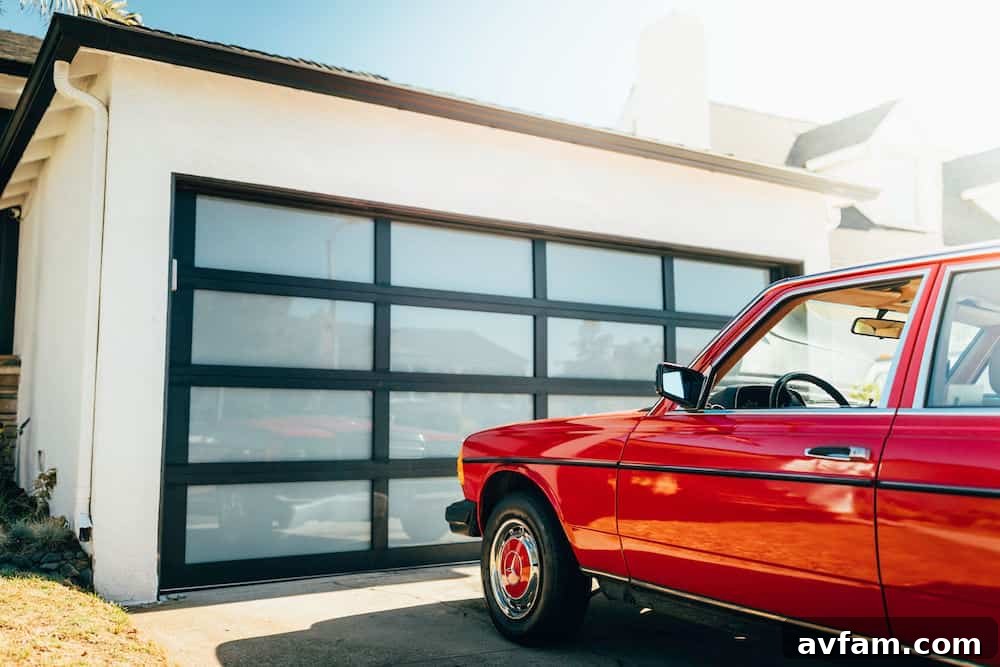 Modern Clopay Avante garage door
