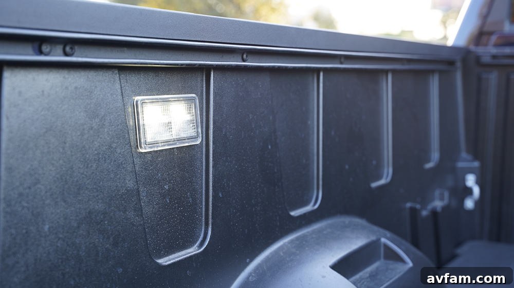 The interior passenger door panel of the Tundra, highlighting material quality and design.