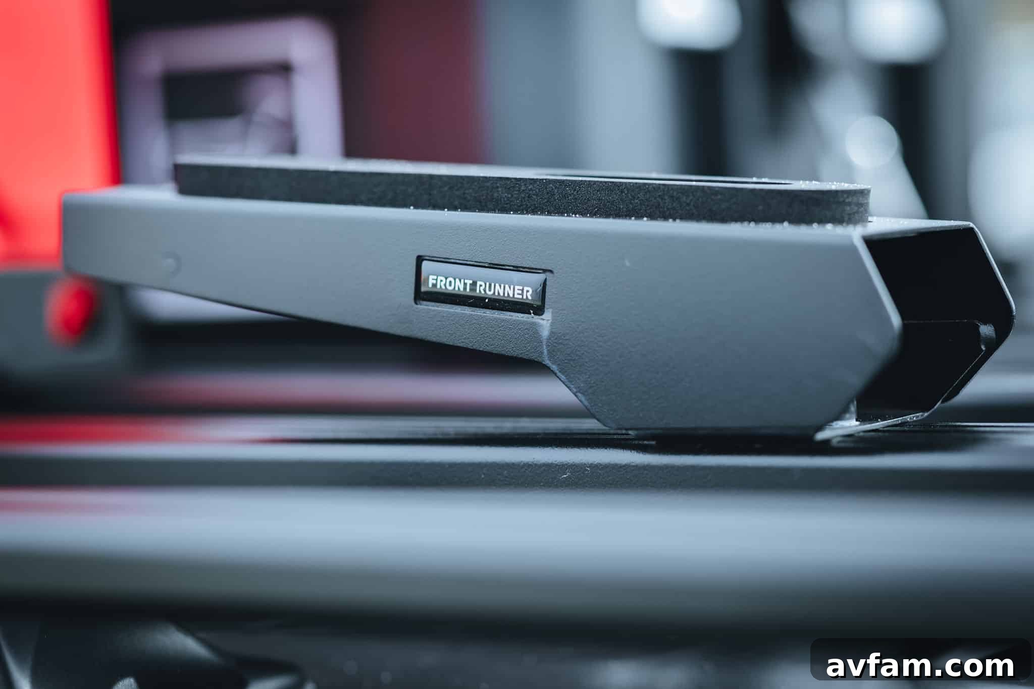 Slimsport aesthetic integration Front Runner Slimsport rack blending seamlessly with vehicle aesthetics