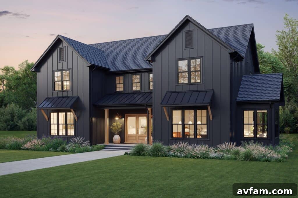 Modern home with energy-efficient Jeld-Wen Low-E windows