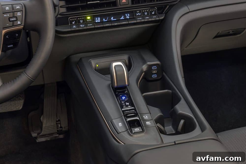 Toyota Crown Low Angle Press Press photo of the 2023 Toyota Crown from a low angle.