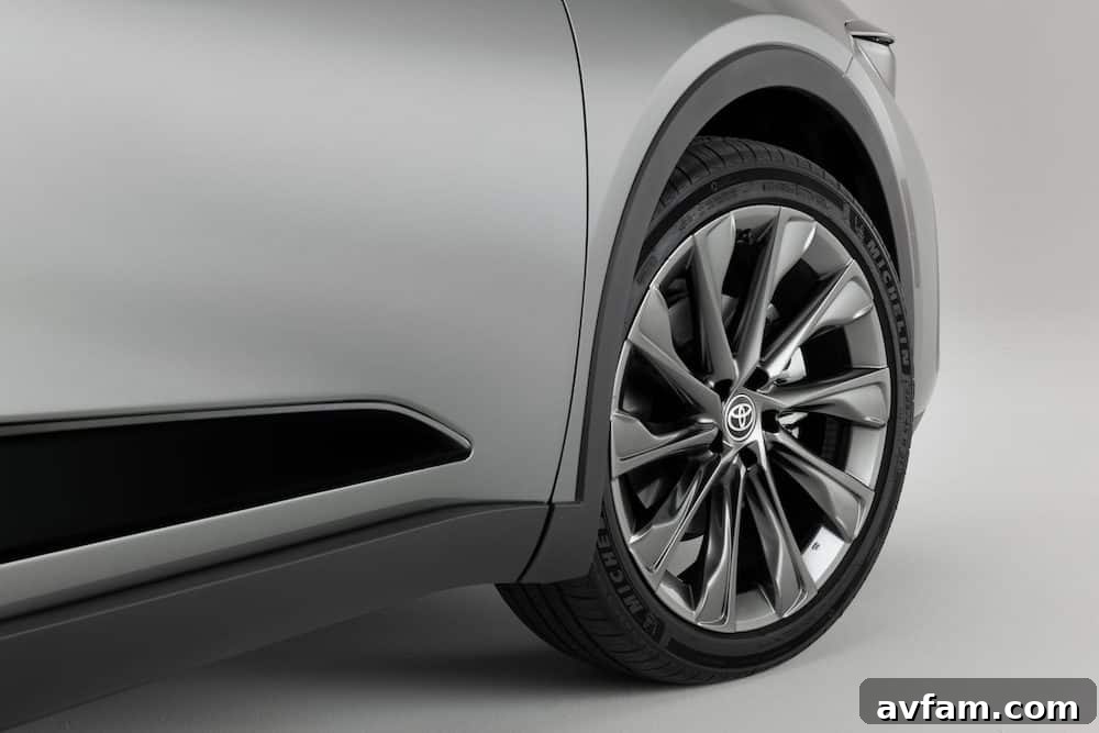 Toyota Crown Luxury Feel Press photo emphasizing the luxurious feel of the 2023 Toyota Crown.