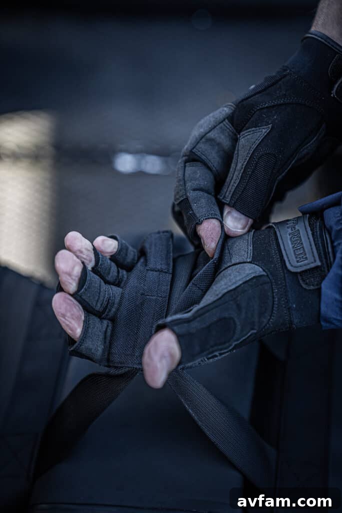 Strap and buckle details Subtech Pro Stealth 50L Drybag close-up on strap details.