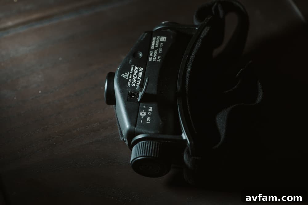 Maximus for Night Photography Surefire Maximus headlamp used for night photography
