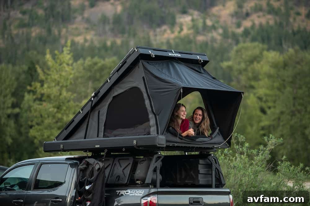 iKamper Blue Dot Voyager Rooftop Tent