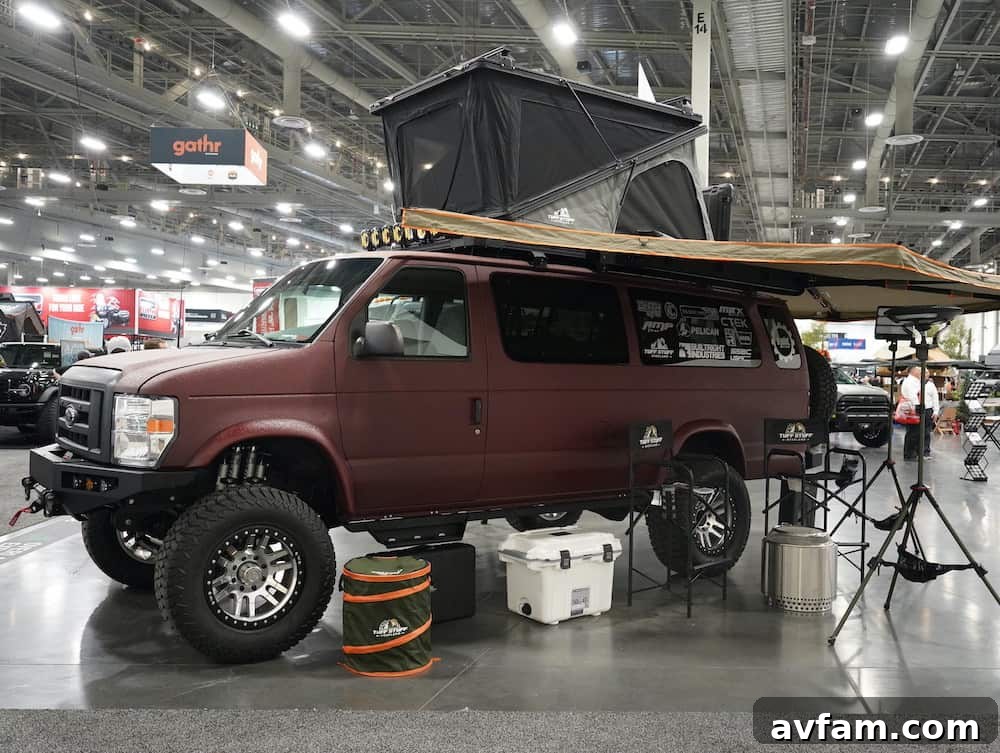 SEMA F-150 Off-Road Custom Ford F-150 with off-road modifications at SEMA