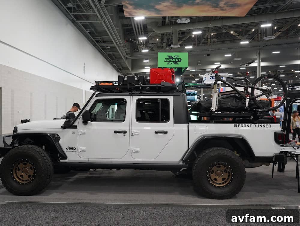 SEMA Pickup Display Another custom pickup truck on display at SEMA