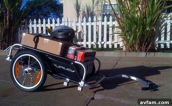 USA-Made Gear: Tool Bloggers and Their Workhorses 12 Burley Flatbed bike trailer