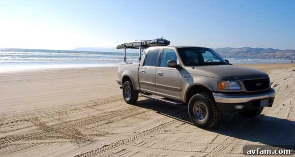 USA-Made Gear: Tool Bloggers and Their Workhorses 11 Timothy Dahl's Ford F-150 at Pismo Beach