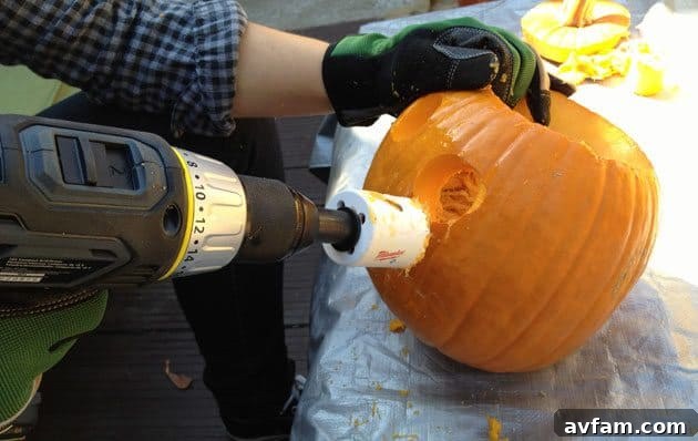 power-tools-pumpkins-drill