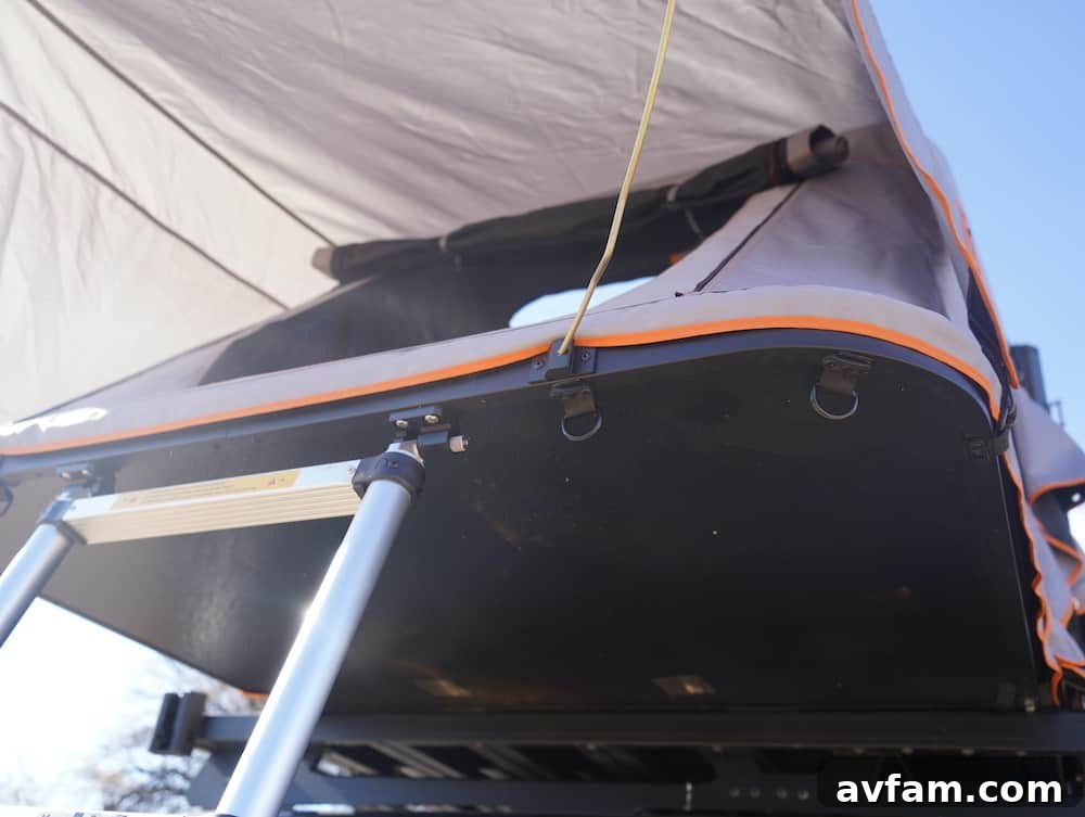 Condor Overland Interior Comfort Interior of Condor Overland with bedding and storage pockets