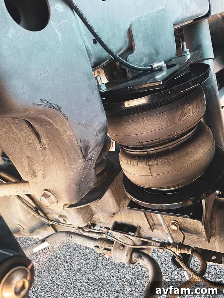 Airbag Suspension System Components how truck airbags function