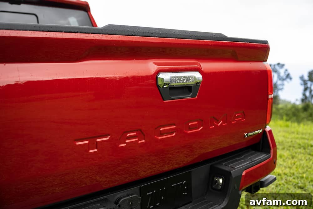 Side view of the 2024 Toyota Tacoma Limited