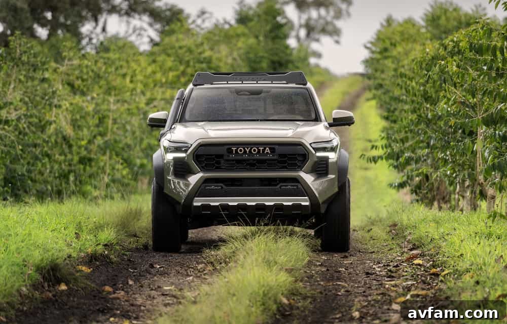2024 Toyota Tacoma Trailhunter front view
