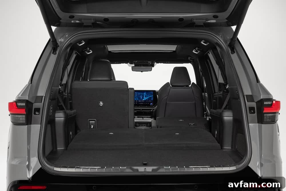 Interior shot focusing on the elegant dashboard design of the Lexus TX.