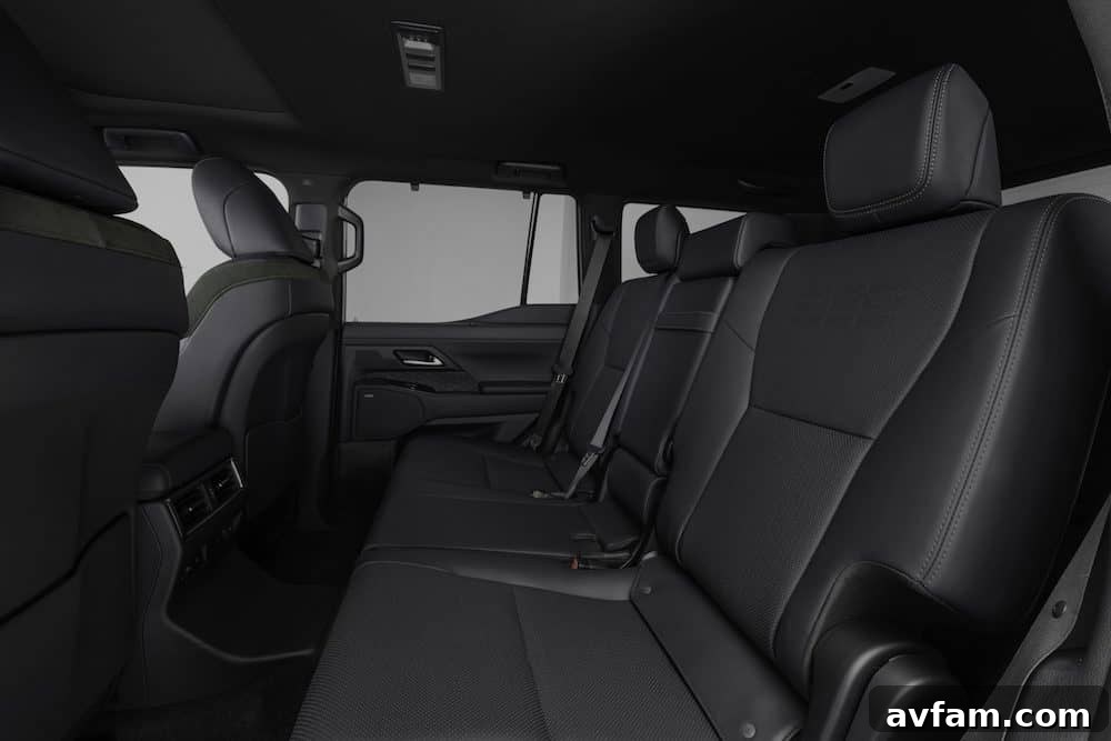 Rear-side view of the 2024 Lexus GX Overtrail in an outdoor environment