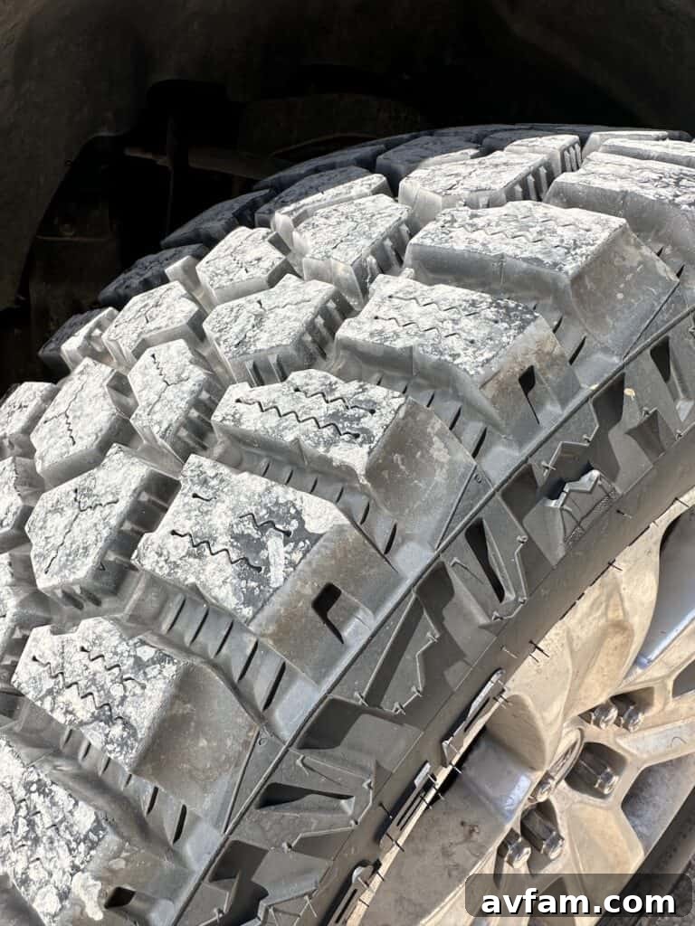 Rugged Trek Sidewall Options Two different sidewall designs for Cooper Discoverer Rugged Trek tires