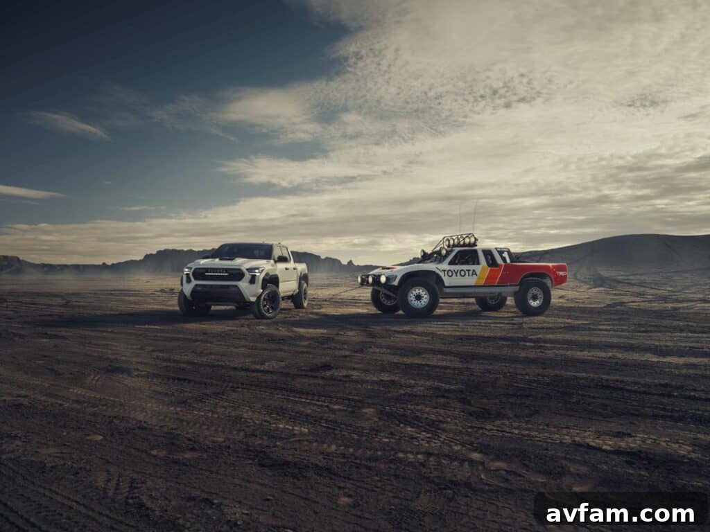 2024 Toyota Tacoma in action