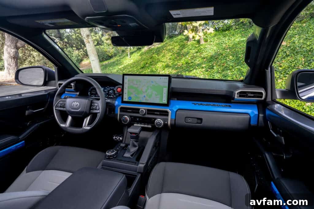 2024 Toyota Tacoma front three-quarter view