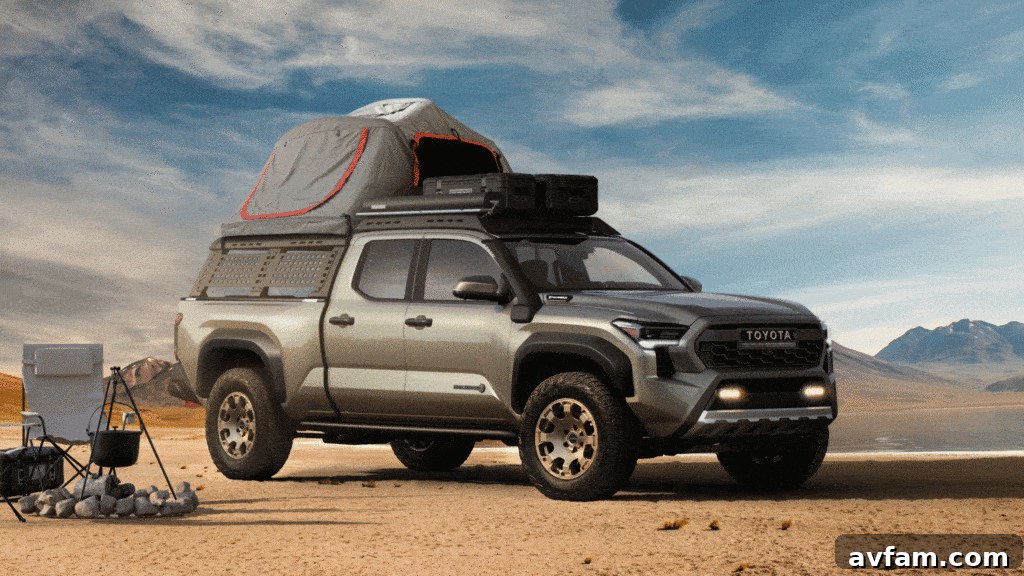 2024 Toyota Tacoma front three-quarter