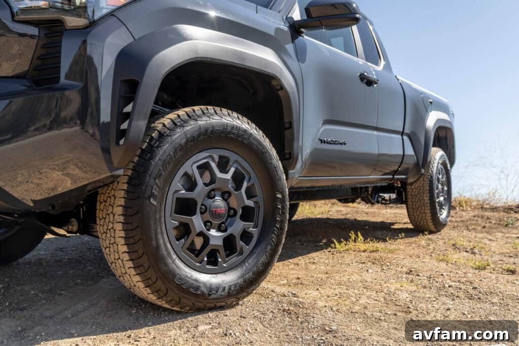 2024 Toyota Tacoma rear suspension