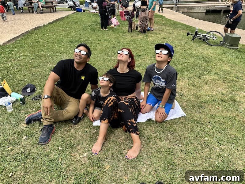 The total solar eclipse, captured beautifully from a scenic location.