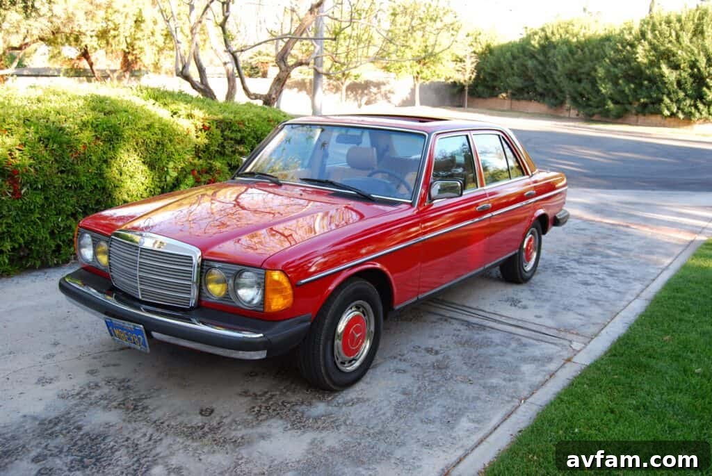 Classic Mercedes-Benz 300D with Xpel Window Tint