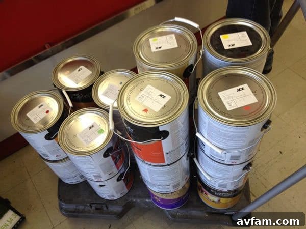 Clark+Kensington Paint Supplies Clark+Kensington Ace Hardware Paint for Mid-Century Home Renovation