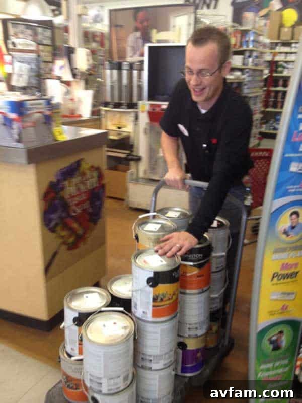 Fresh Paint Cans Ready for Application Ace Hardware Interior Paint Selection