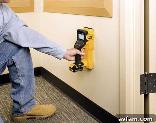 DEWALT inspection camera vs. traditional scanner comparison