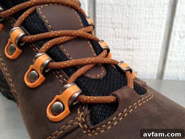 Danner Vicious GTX Boot Laces Detail