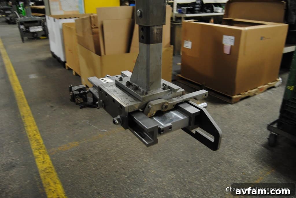 A John Deere utility vehicle nearing its final quality inspection