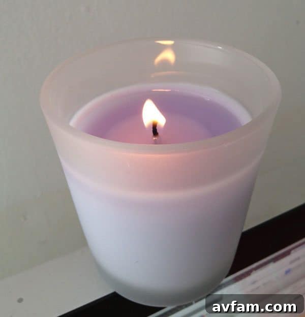 Air Wick National Park Collection candle with a scenic backdrop, evoking natural scents.