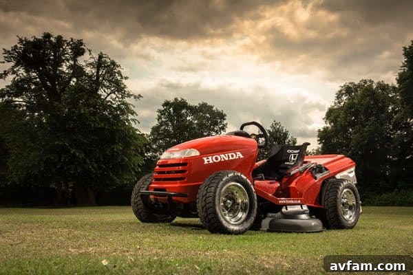 Honda Mean Mower, world's fastest lawn mower