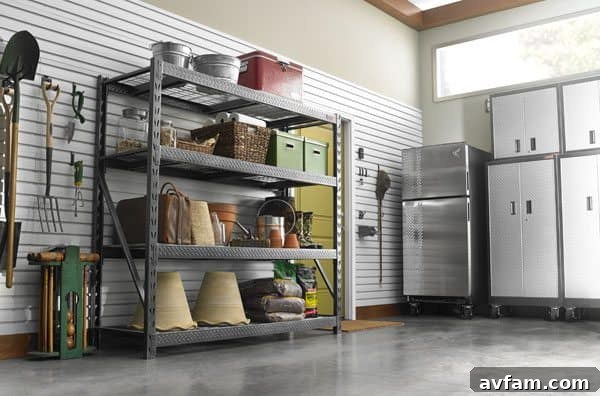 shelving-gladiator-walls - Gladiator wall storage system
