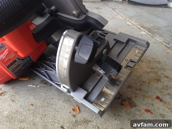 Milwaukee M18 Circular Saw Front View