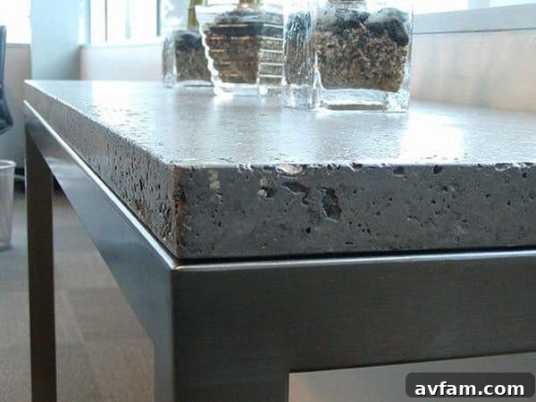 Elegant paper composite kitchen countertops offering a contemporary and warm aesthetic