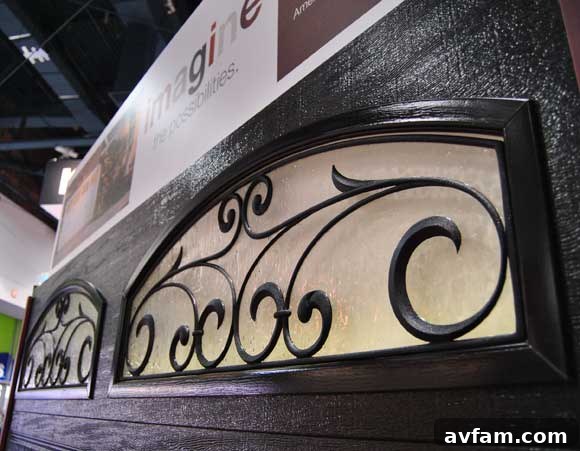 Clopay Black Steel Garage Door: Stylish Details Clopay Black Steel Garage Door: Window Details