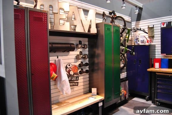 Gladiator GarageWorks Sport Lockers: Themed Storage Solutions Gladiator GarageWorks Sport Lockers: Durable Storage