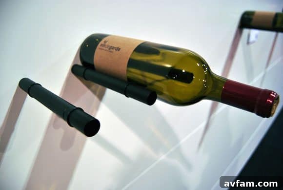 Vin de Garde Wine Storage: Style & Efficiency Vin de Garde Wine Storage: Innovative Bottle Display