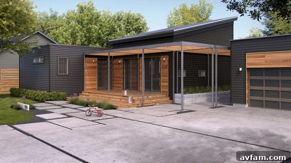 Breeze Aire Prefab Home by Blu Homes - Exterior View