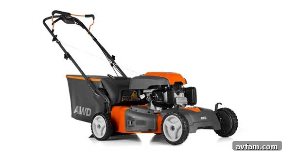 Husqvarna HU800AWD - Pioneering All-Wheel Drive Mowing