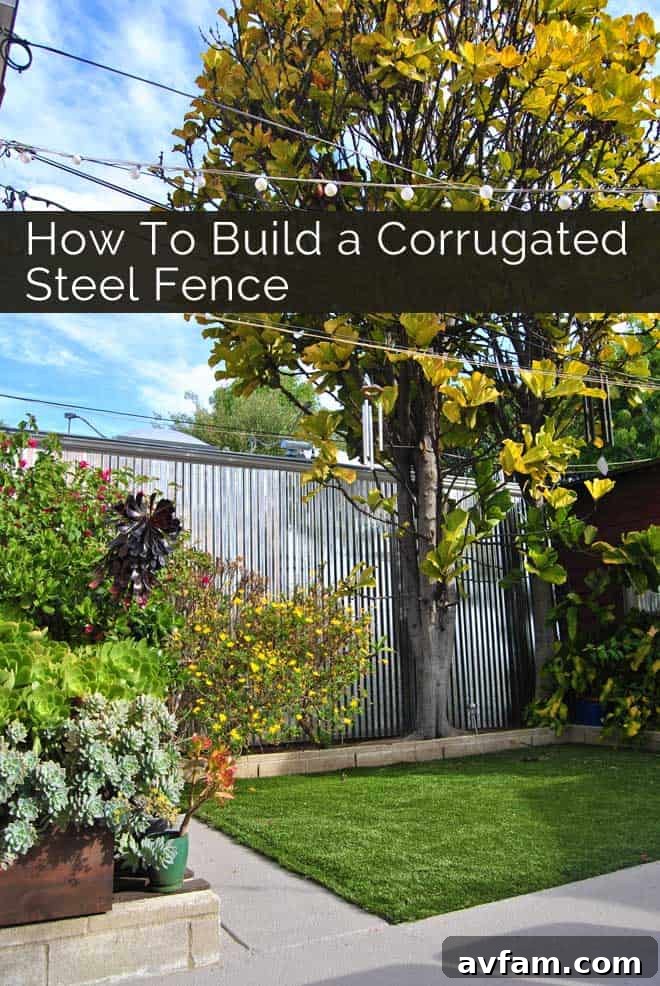 Comprehensive Guide to Building a Corrugated Steel Fence DIY Guide: How to Build a Corrugated Steel Privacy Fence for Your Home