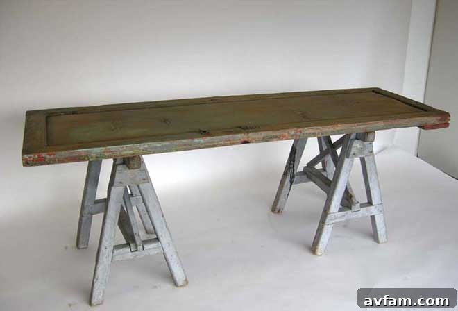 table-top-sawhorse