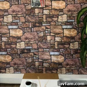 Wavy pattern 3D wall panel