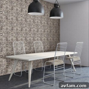 Diamond pattern 3D wall panel