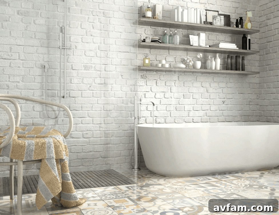 Modern Bathroom Renovation modern bathroom renovation with large format tiles and walk-in shower