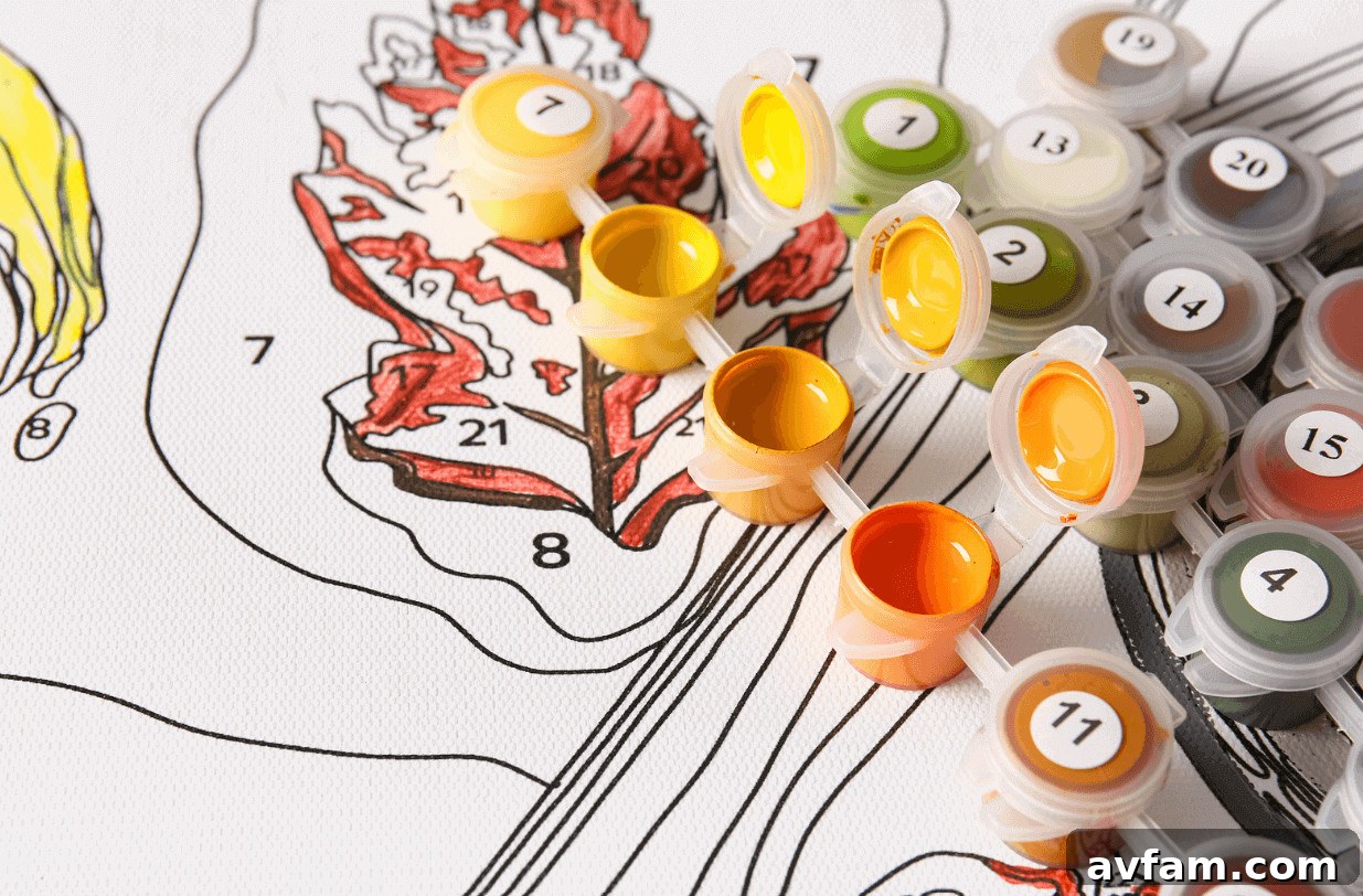 paint by number kit